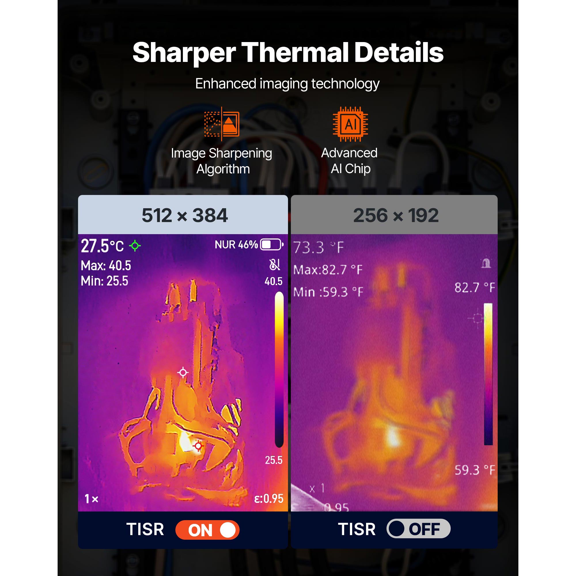 Câmera de imagem térmica Succe - Thermal Imaging Camera 256X192 avaliação e preço