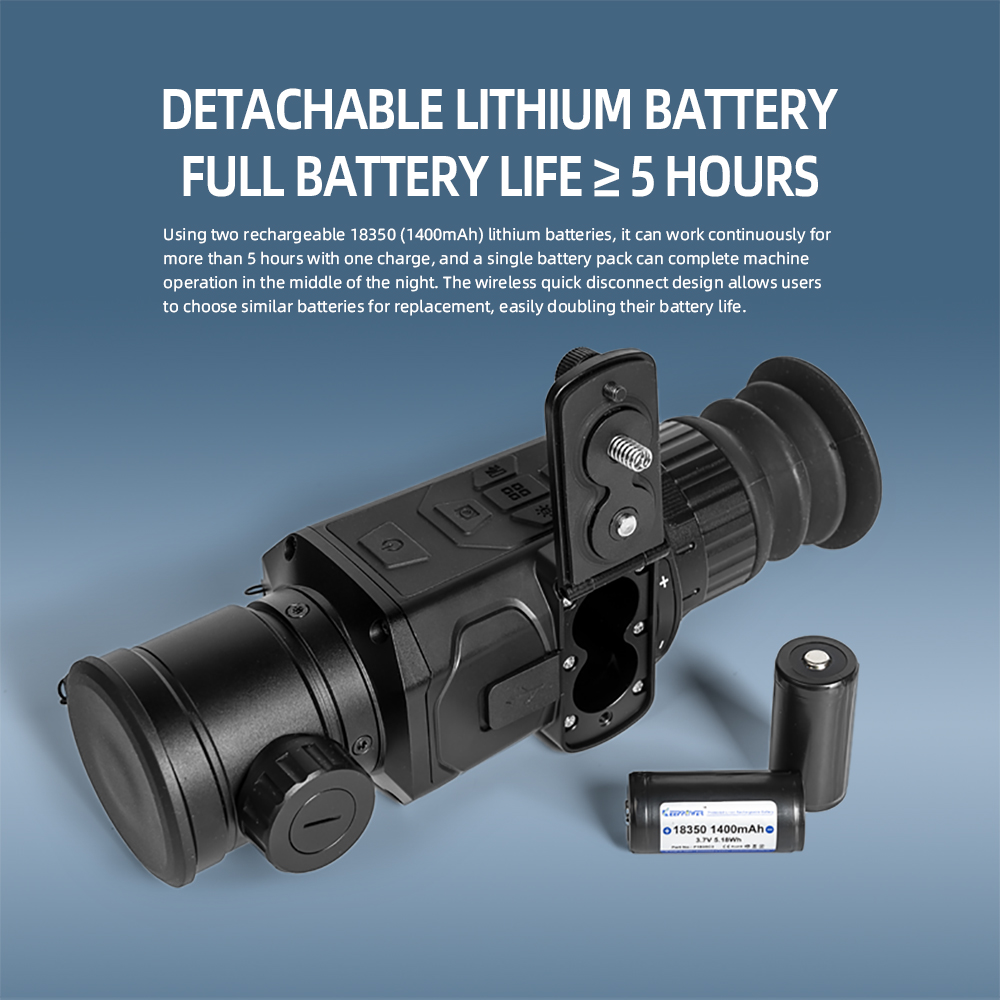 Câmera Térmica de Alta Resoluç - Hunting Thermal Imaging Scope avaliação e preço