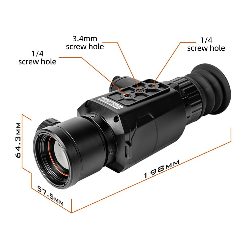 Câmera Térmica de Alta Resoluç - Hunting Thermal Imaging Scope avaliação e preço