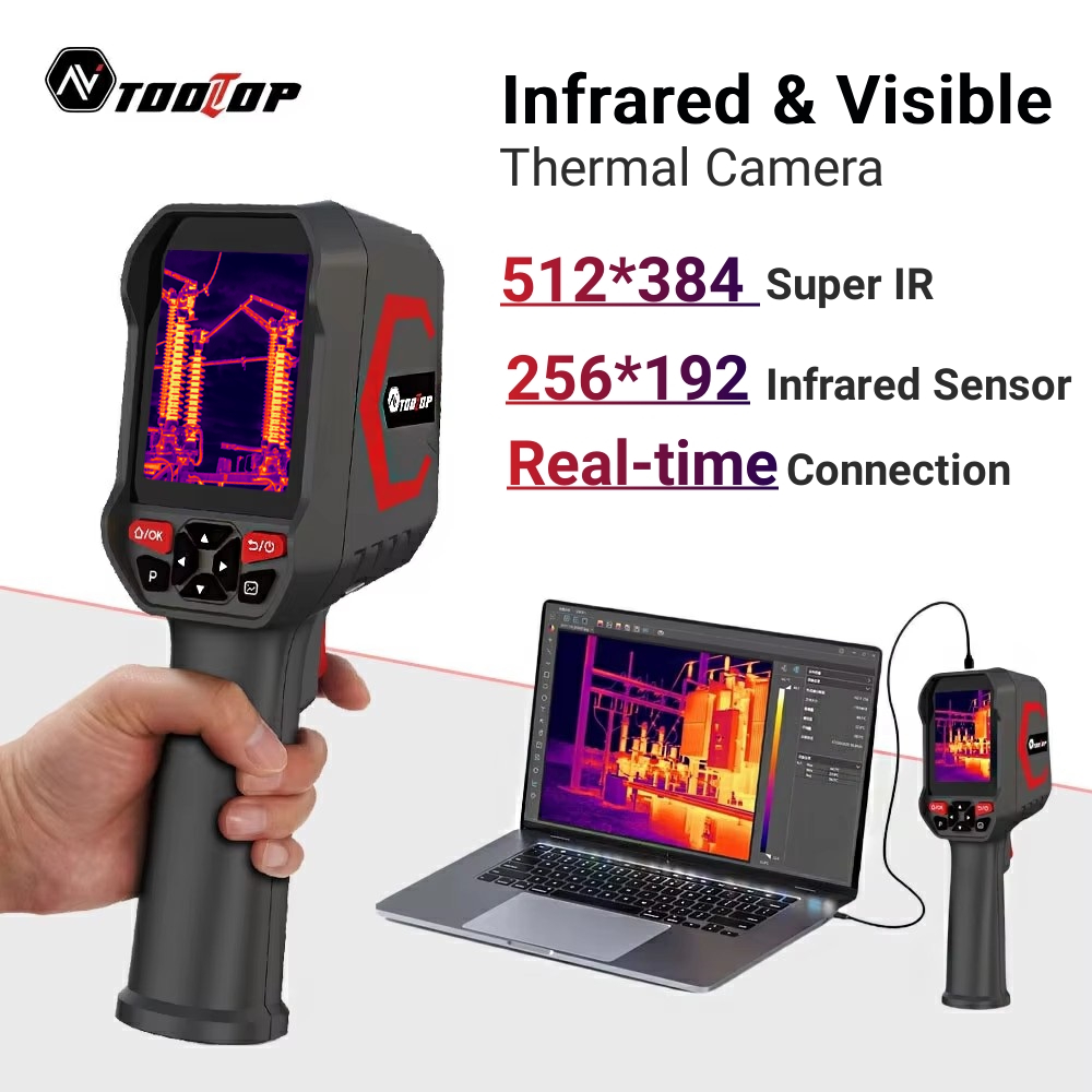 Tooltop et693c 256*192 câmera  - Nf 521 Thermal Imaging Camera avaliação e preço